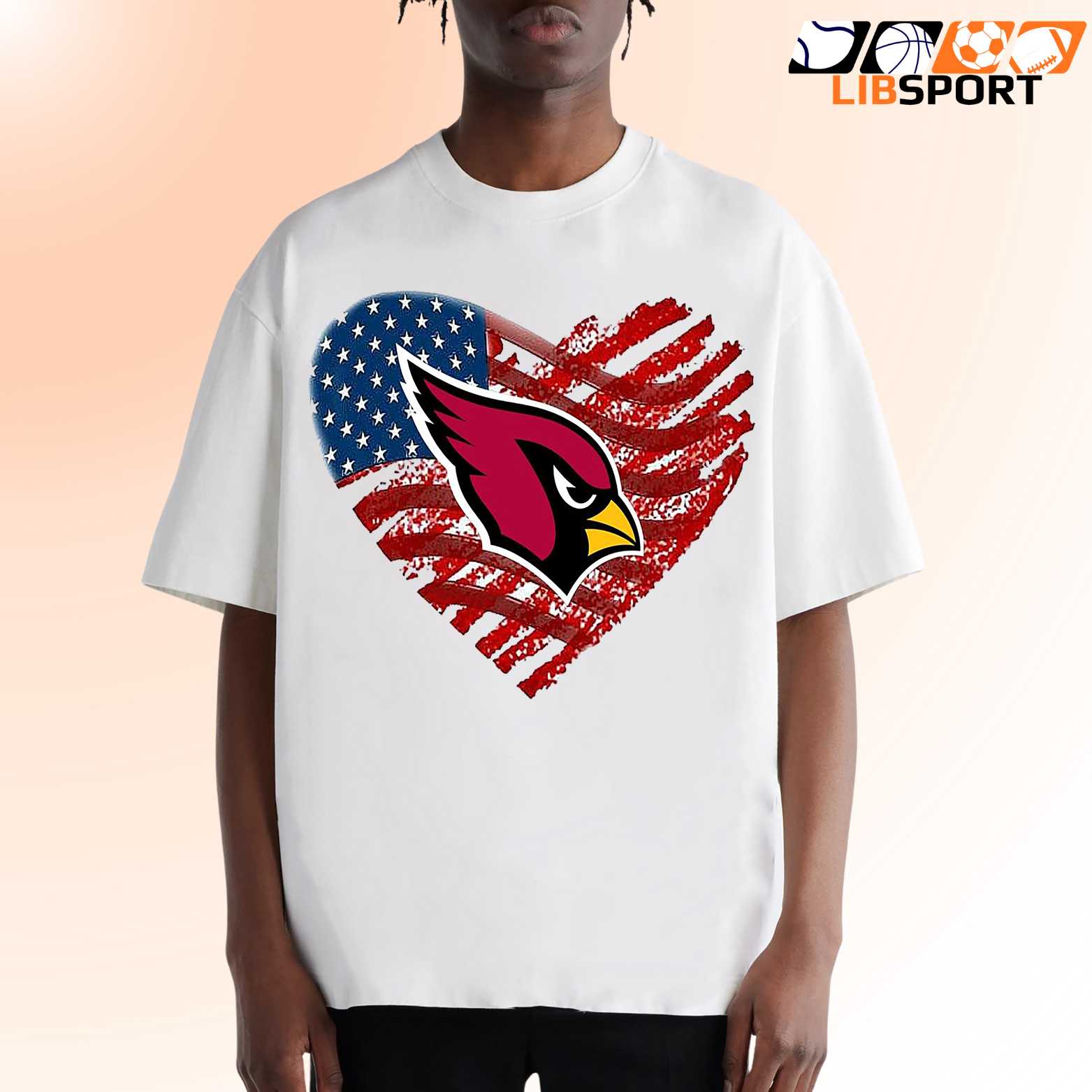 Arizona Cardinals Love T Shirt, Nfl Football Fan Graphic Tee, Unisex Shirt